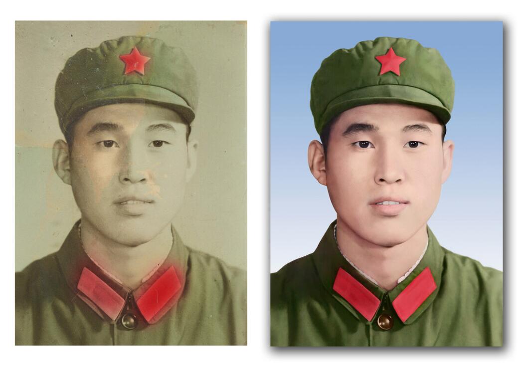 乌伊岭破损照片修复-18